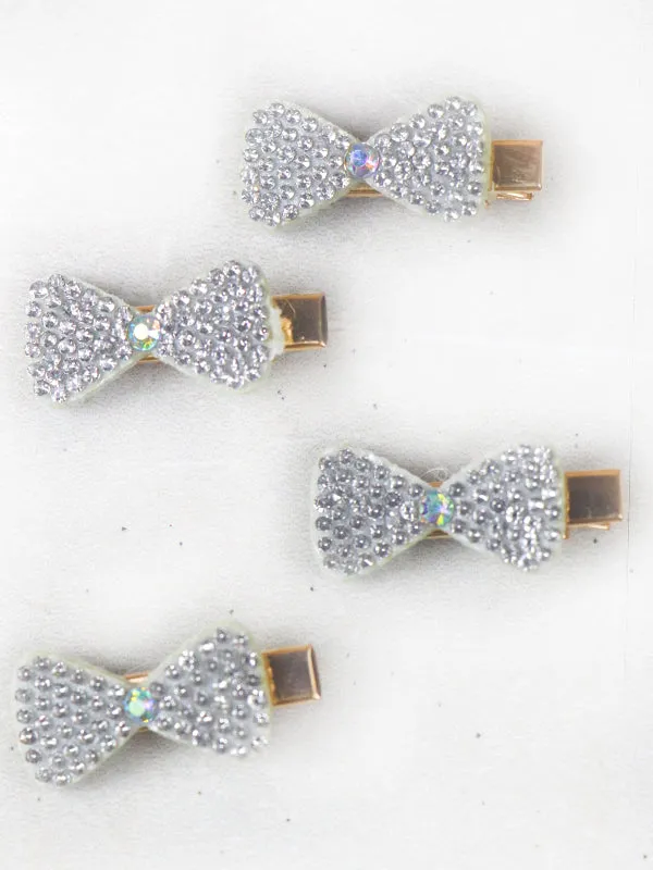 Pack Of 4 Hair Clips For Girls GHC49