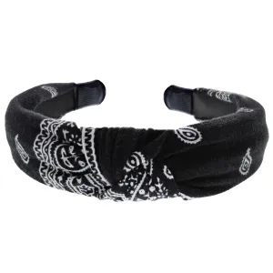 Paisley Knot 30mm Width Padded Aliceband