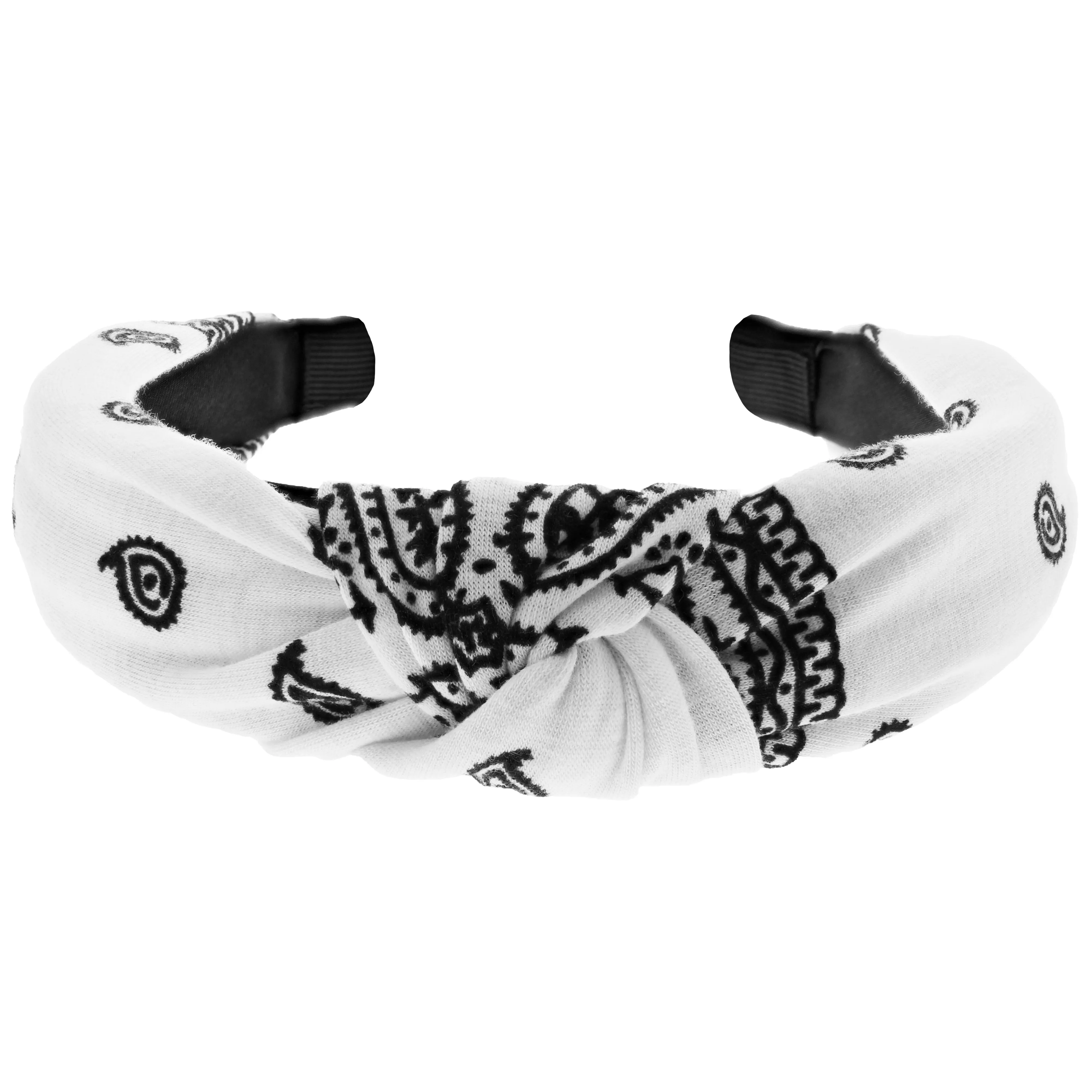 Paisley Knot 30mm Width Padded Aliceband