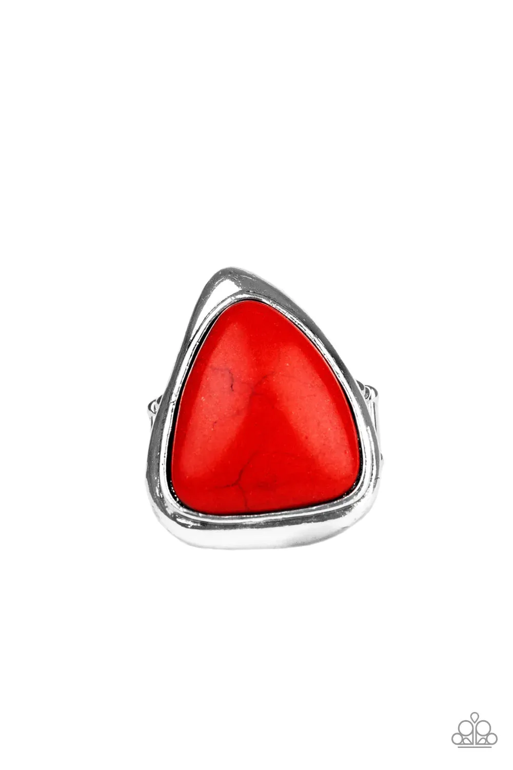 Paparazzi Ring ~ Stone Scene - Red
