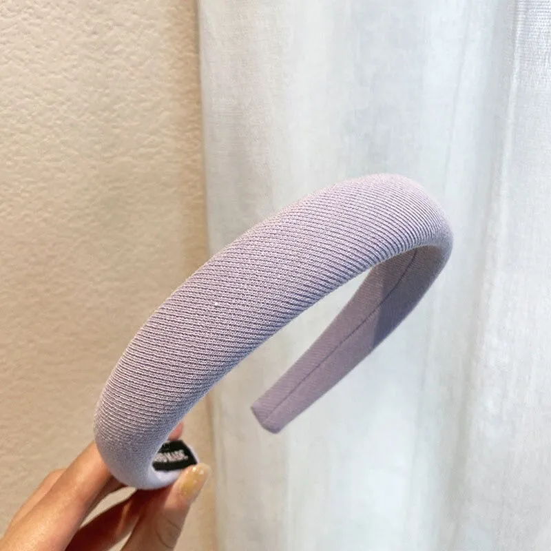Pastel Colored Summer Stylish Padded Headbands