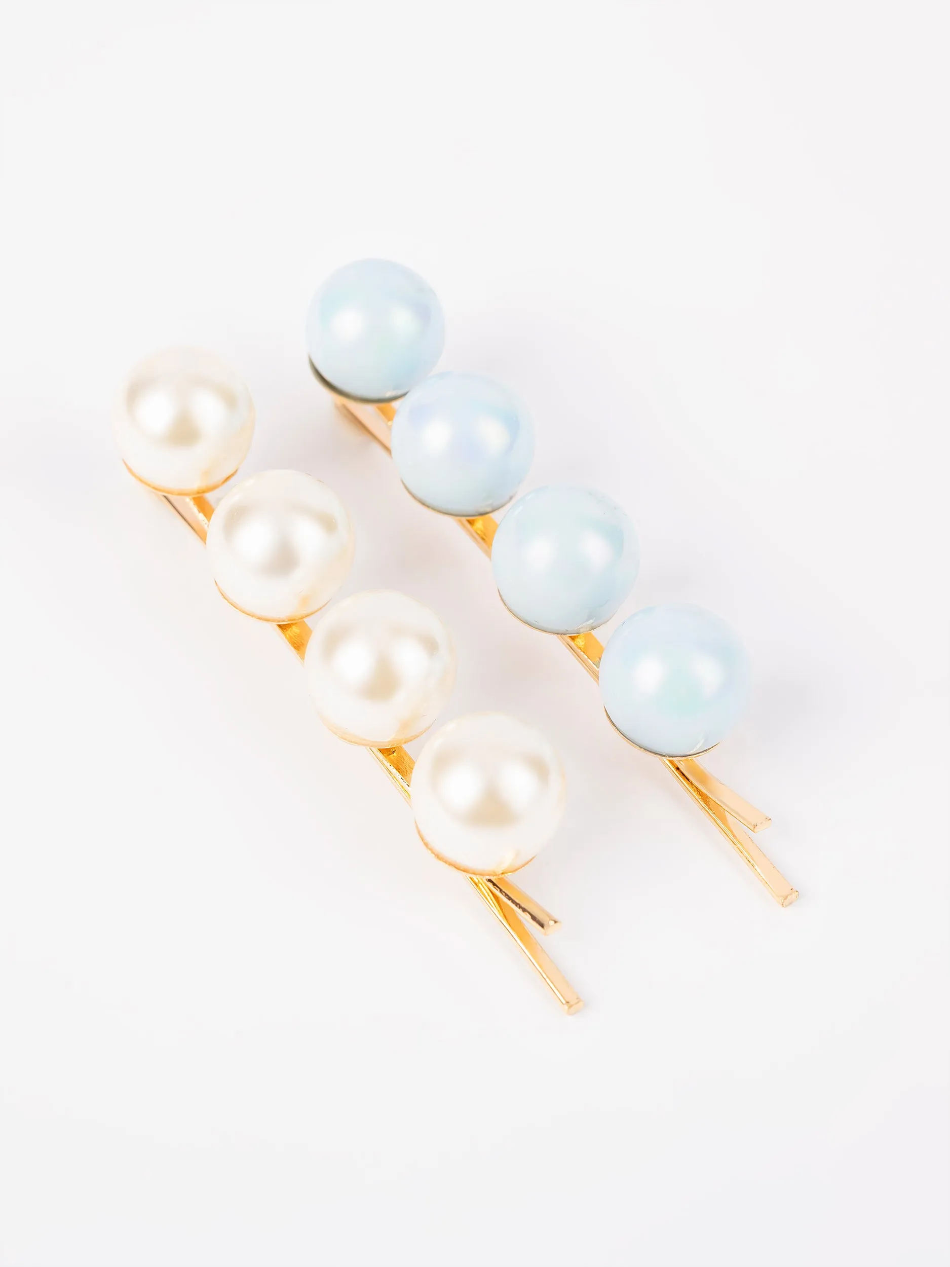 Pearl Embellished Hair Pins
