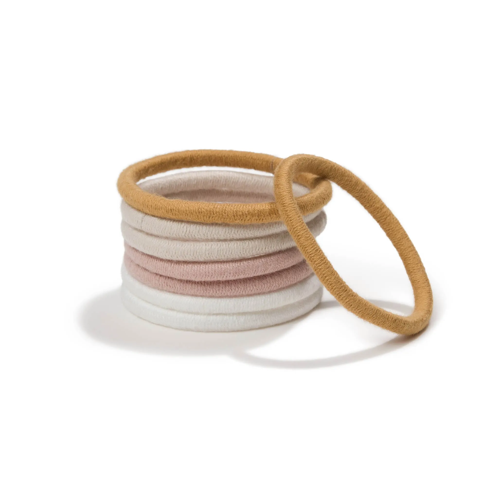Plastic-Free Round Mondo Hair Ties
