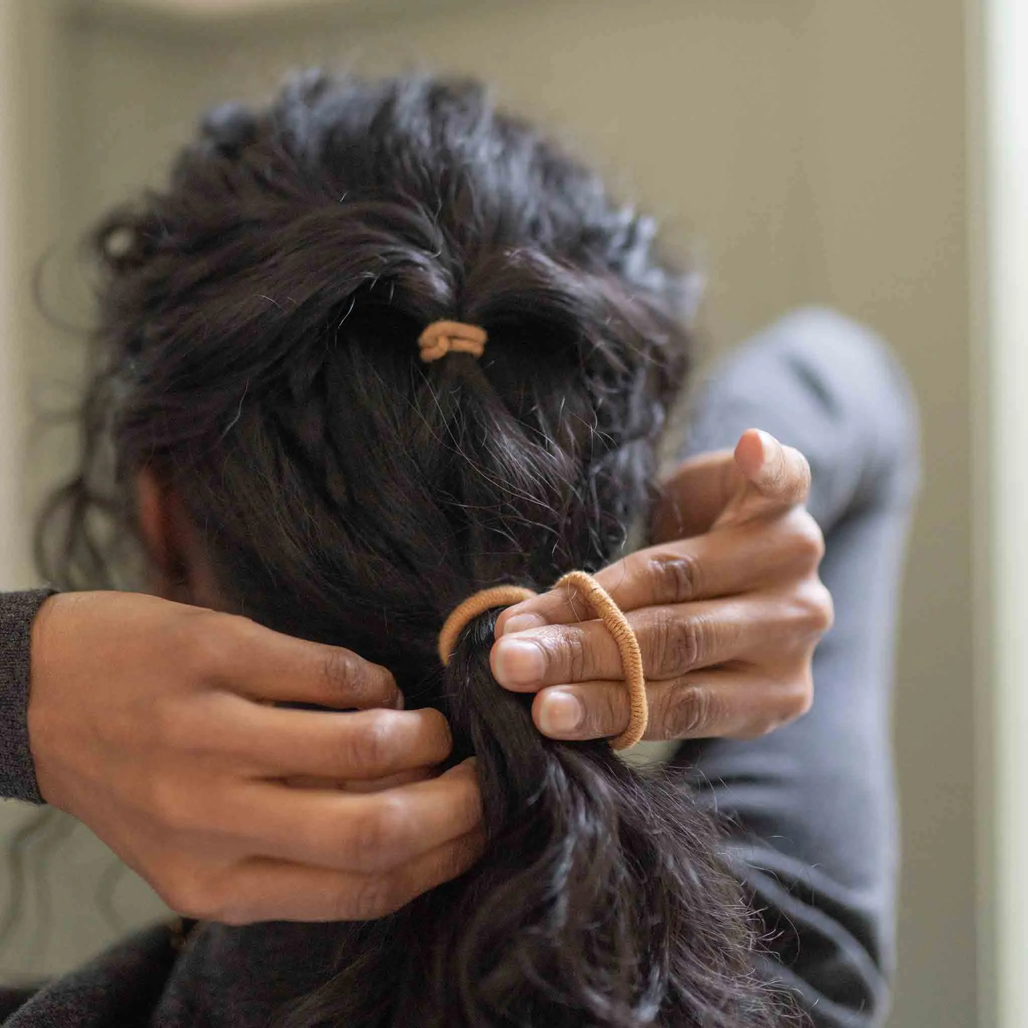 Plastic-Free Round Mondo Hair Ties
