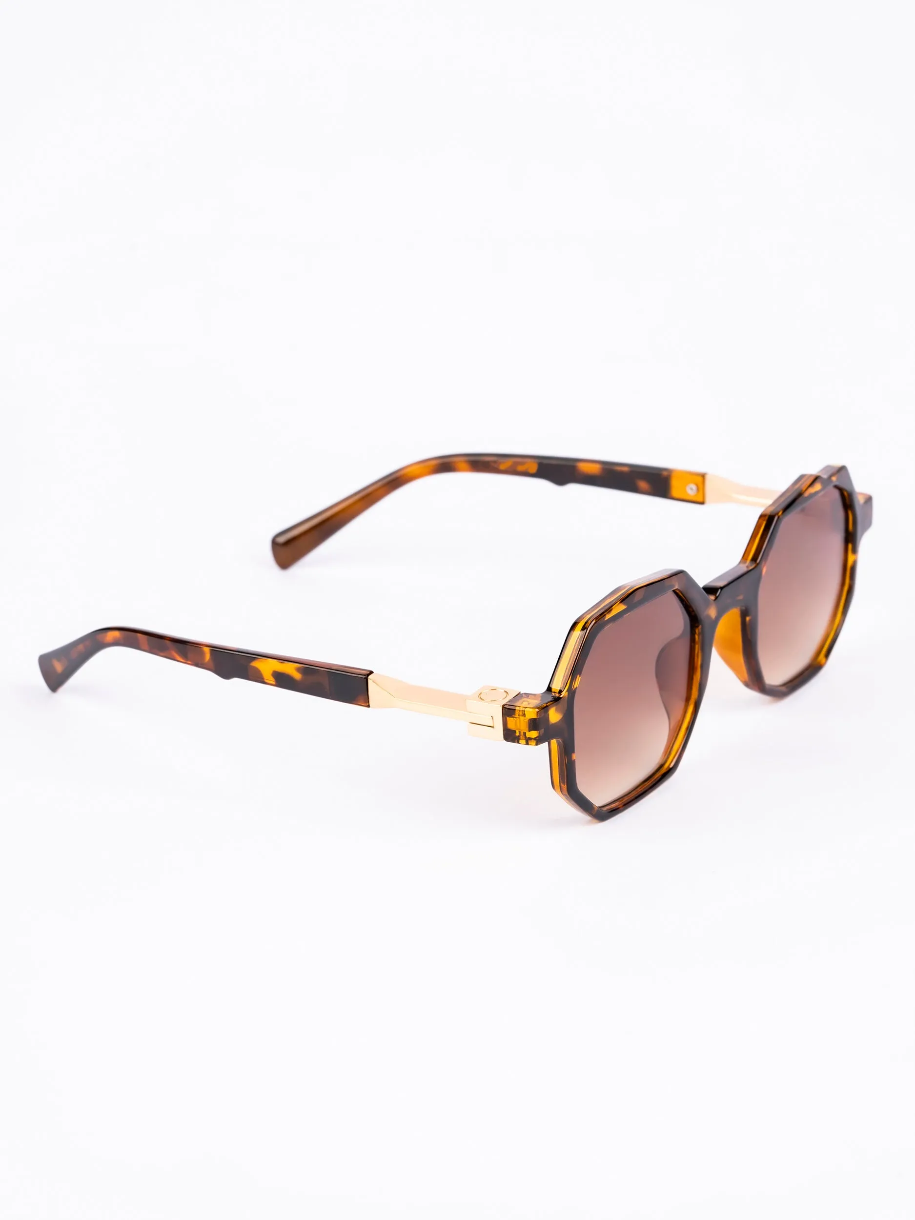 Printed Geometric Sunglasses
