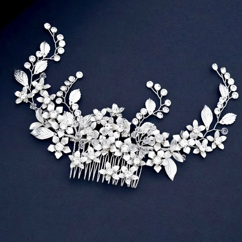 "Maris" - Austrian Crystal Bridal Hair Comb