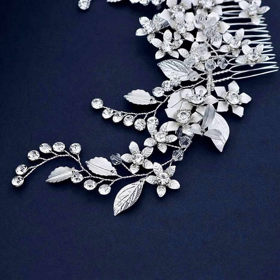 "Maris" - Austrian Crystal Bridal Hair Comb