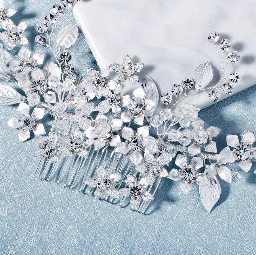 "Maris" - Austrian Crystal Bridal Hair Comb