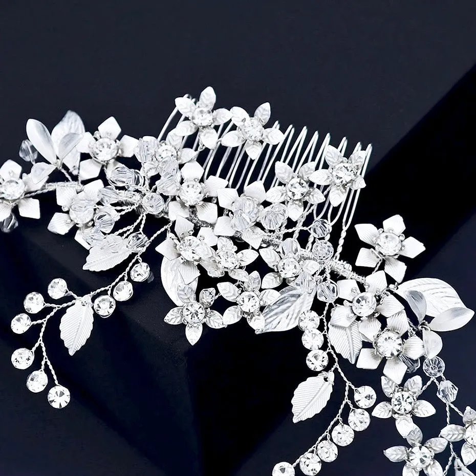 "Maris" - Austrian Crystal Bridal Hair Comb