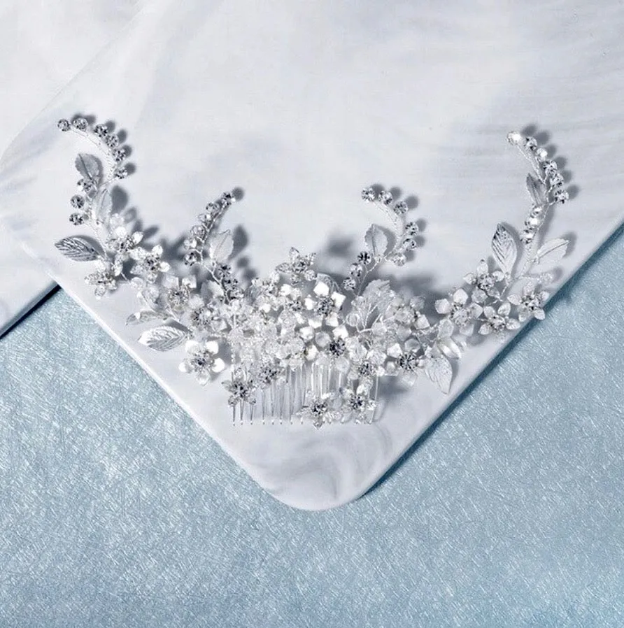 "Maris" - Austrian Crystal Bridal Hair Comb