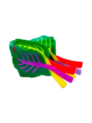 Rainbow Chard Hair Claw