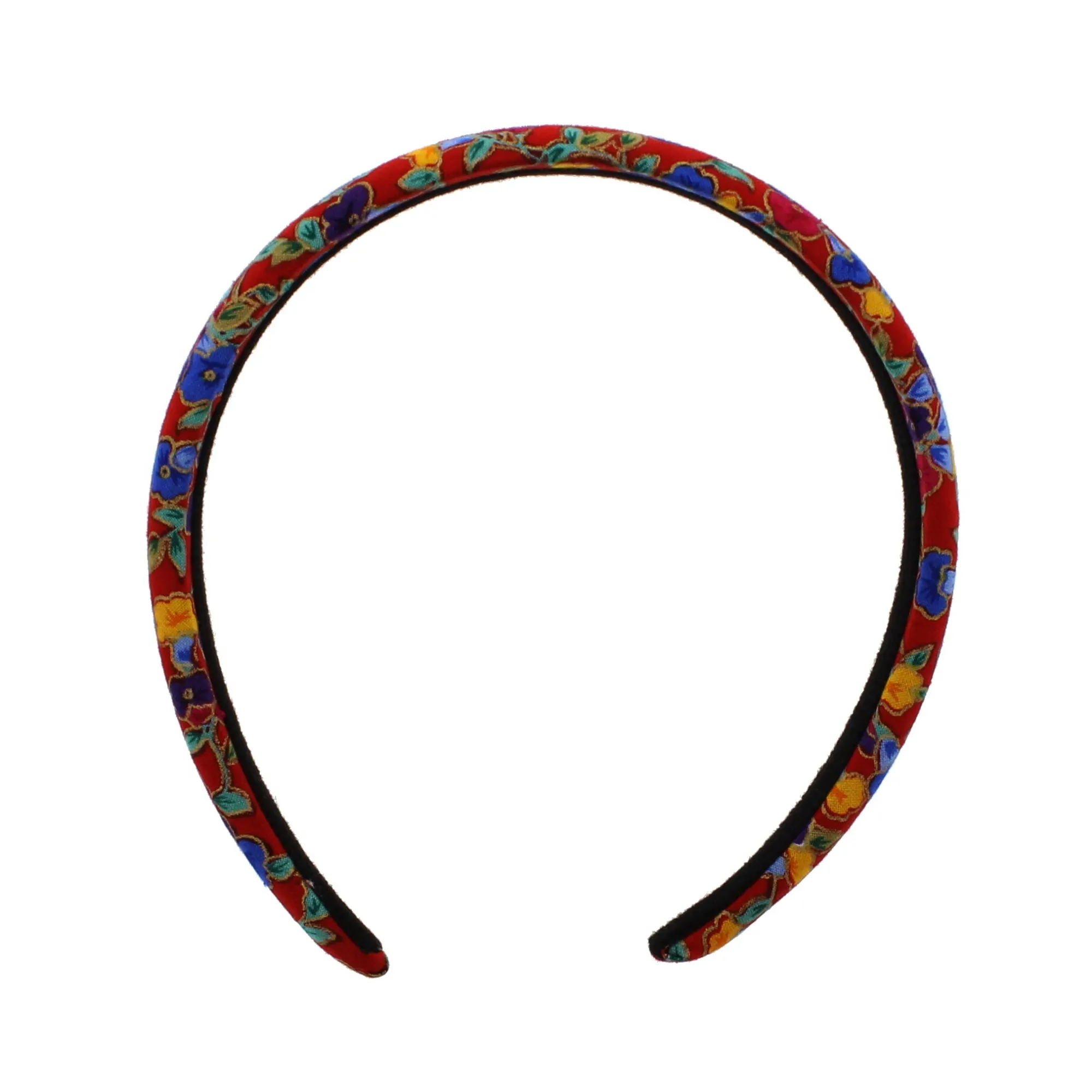 Red Floral Print Aliceband