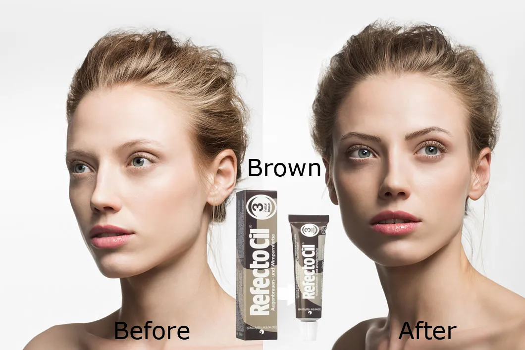 Refectocil 4 Colors Kit w/ Developer   3 Gifts