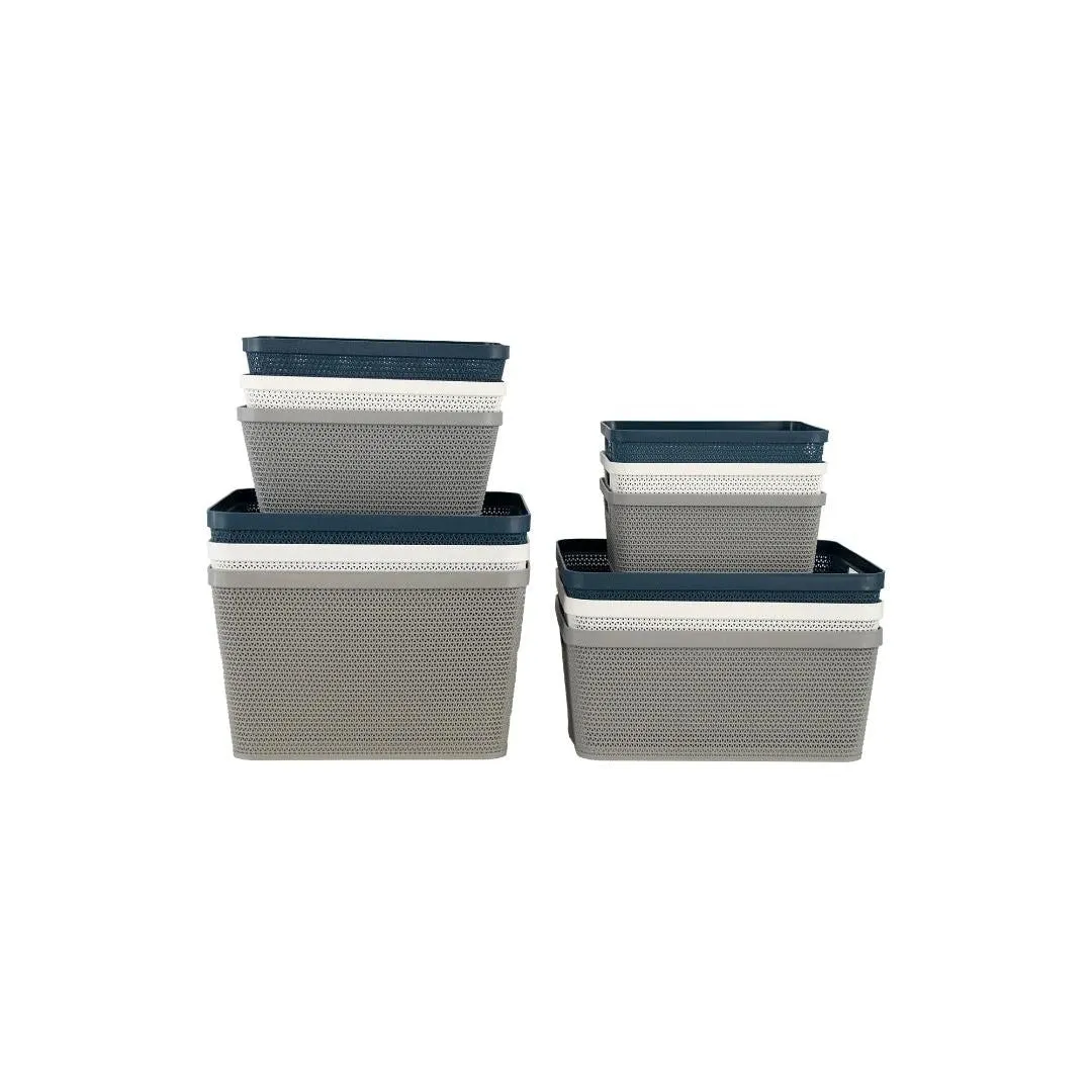 Regent Plastic Knit Basket Small 295x195x105mm