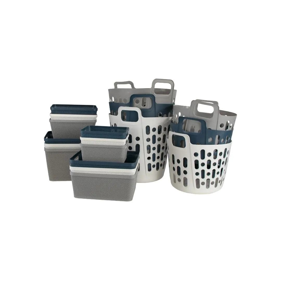 Regent Plastic Knit Basket Small 295x195x105mm