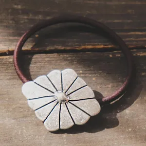Rhombus Vintage Design Ponytail Holder