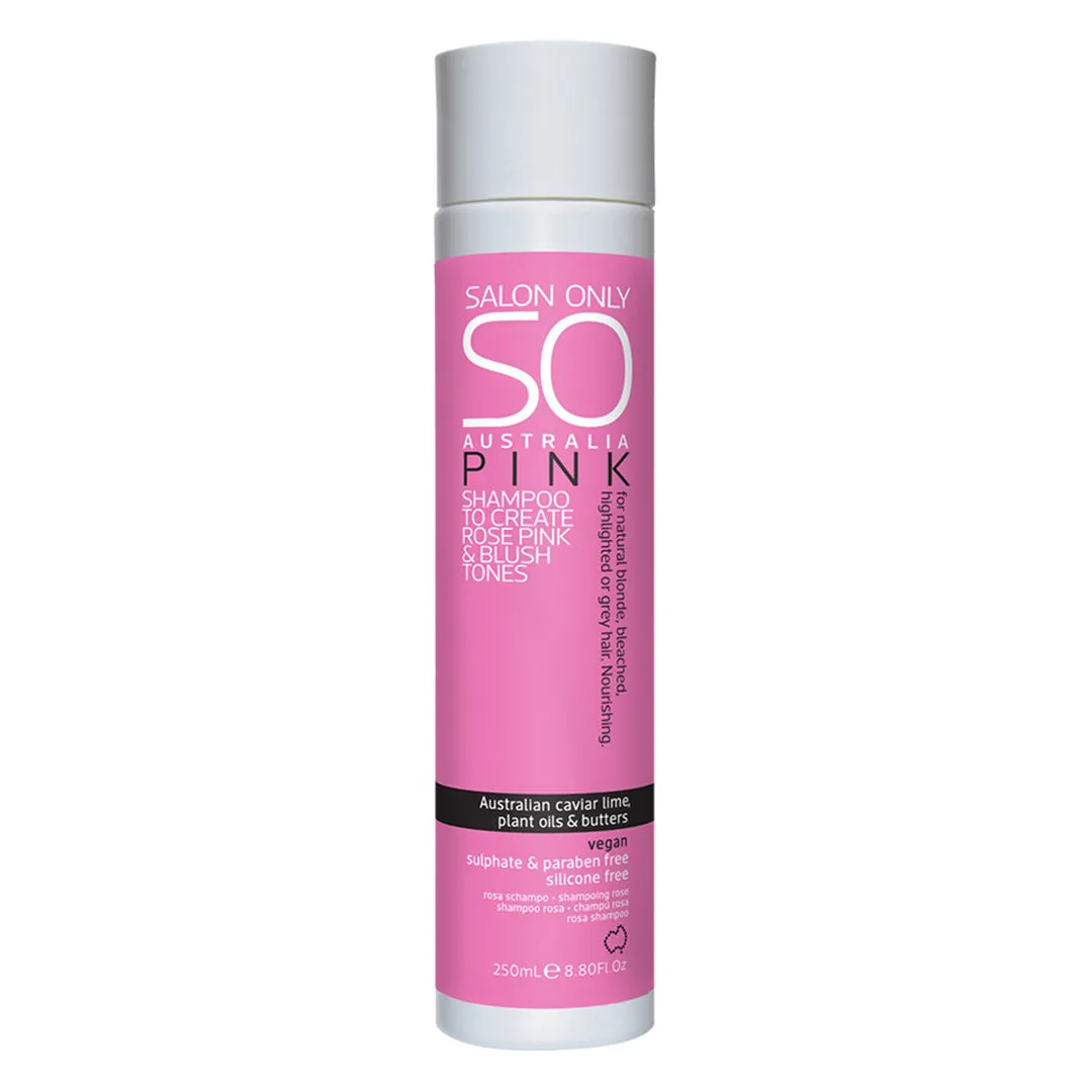 Salon Only Pink Rose Tone Shampoo 250ml
