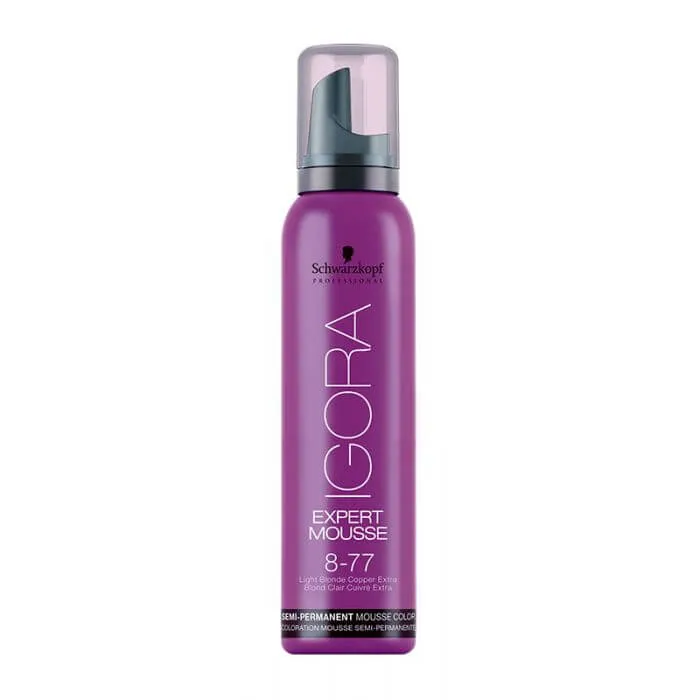 Schwarzkopf Igora Expert Mousse 8-77 Light Blonde Copper Extra 100ml