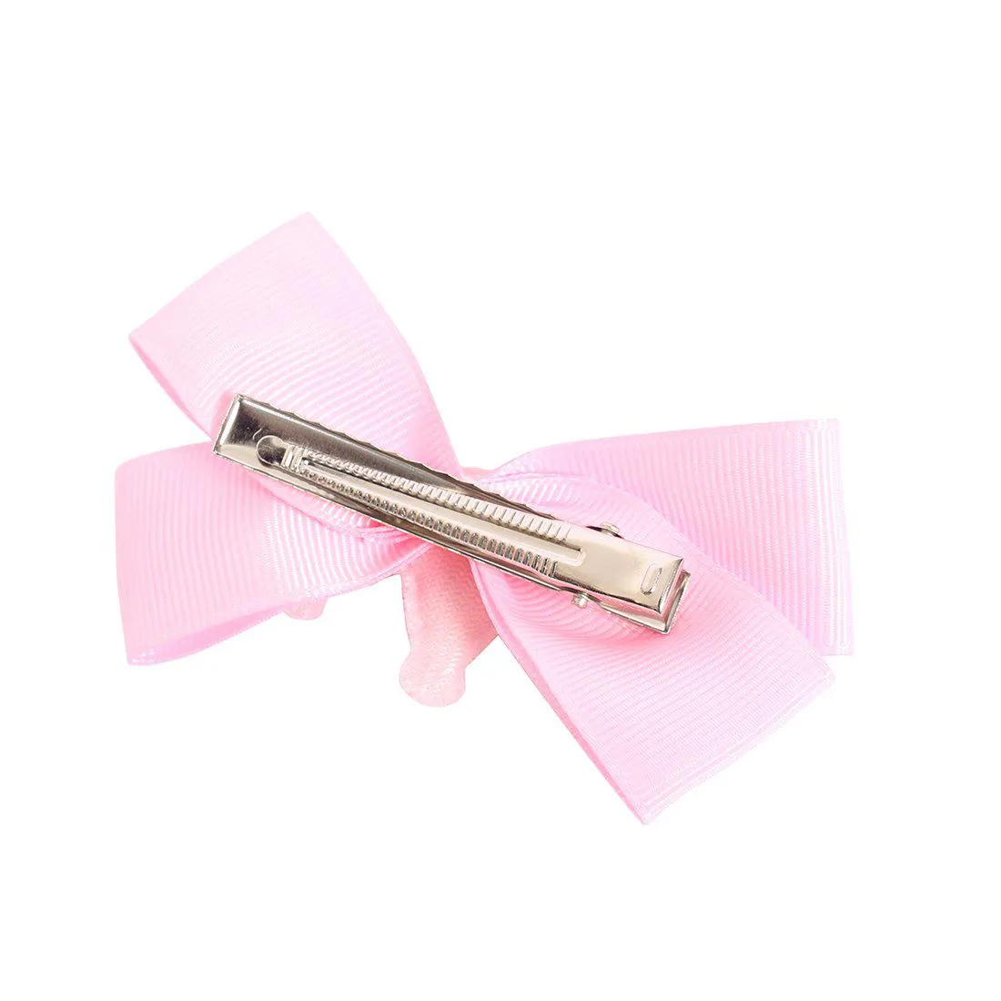 SET OF TWO BOW CROWN HAIR PINS
