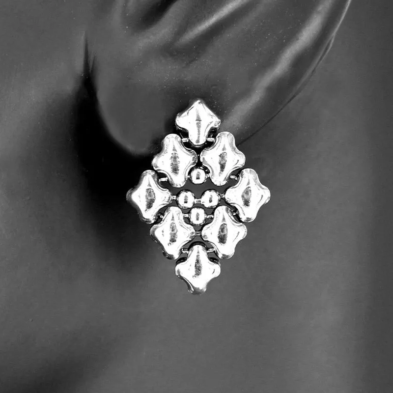 SG Liquid Metal E11 - SS (Stainless Steel Earring) by Sergio Gutierrez