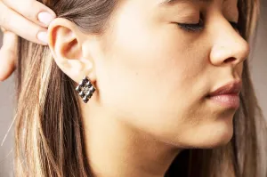 SG Liquid Metal E11 - SS (Stainless Steel Earring) by Sergio Gutierrez