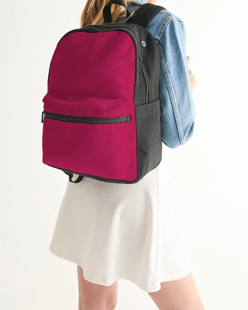 Shaded Pink Canvas Backpack | C0M100Y50K30