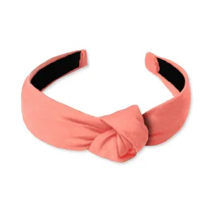 Somerville Coral Knotted Headband
