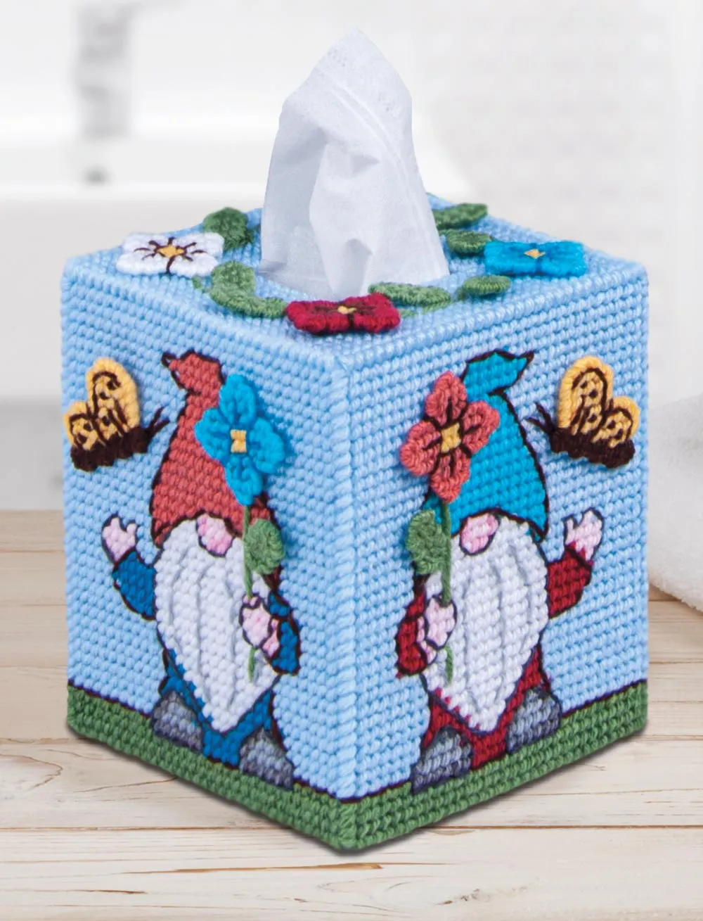 Spring Gnomes Plastic Canvas Ensemble