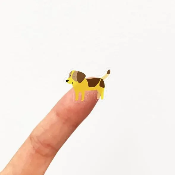 Sticker Sheet: Colorful Dogs