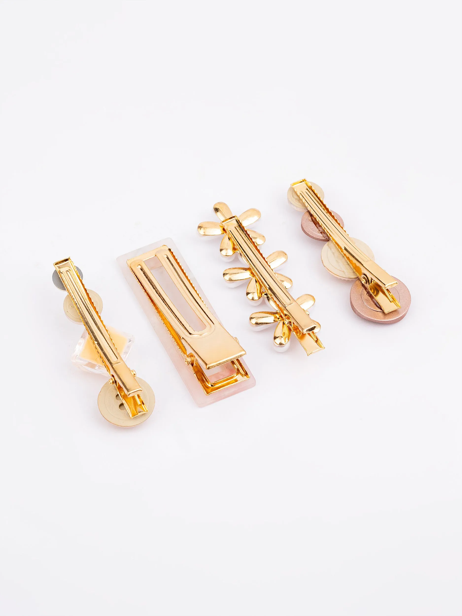 Stone Embellished Hair Pins