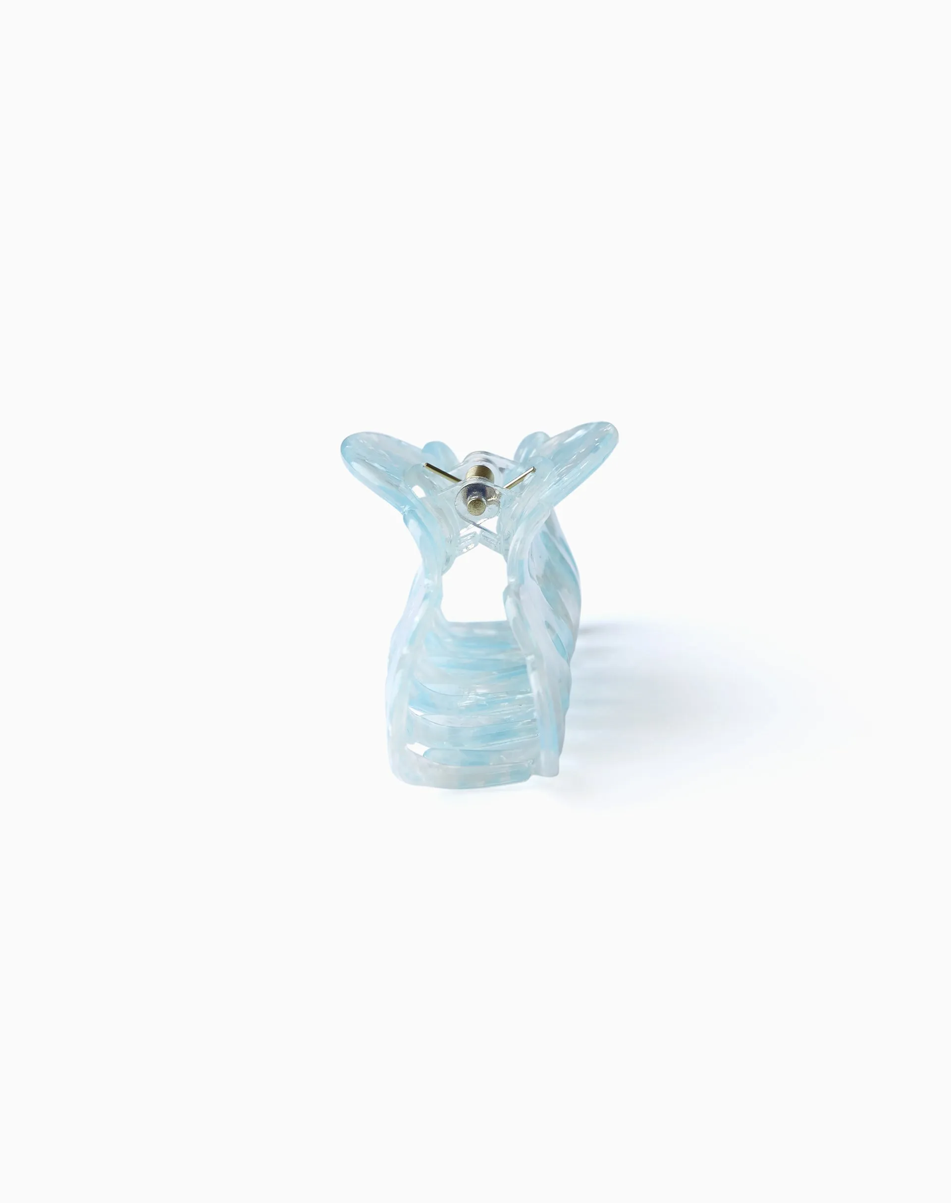 Valvia Hair Claw in White Pearl