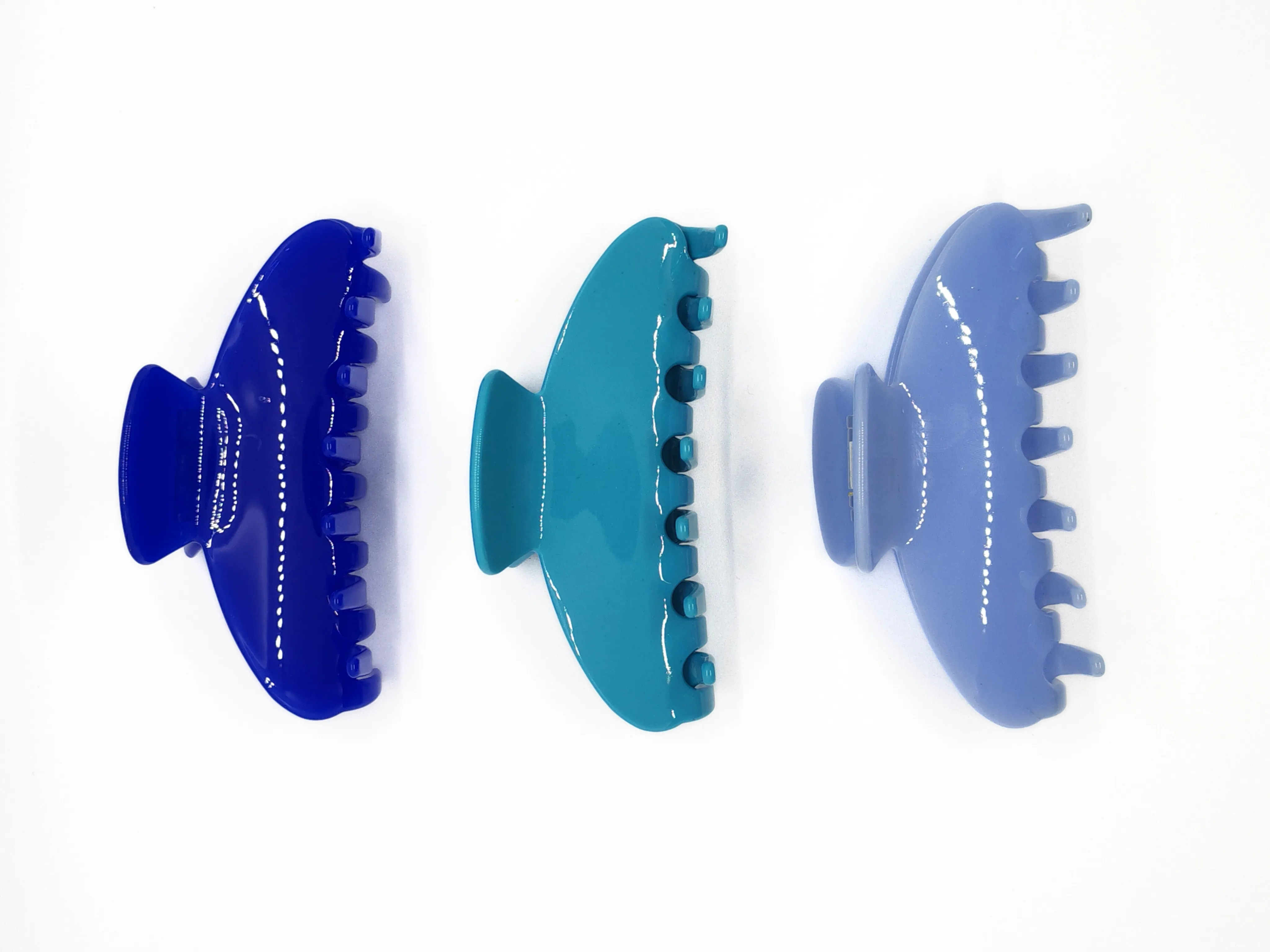 Vibrant Solid Color Acetate Hair Claw Clip
